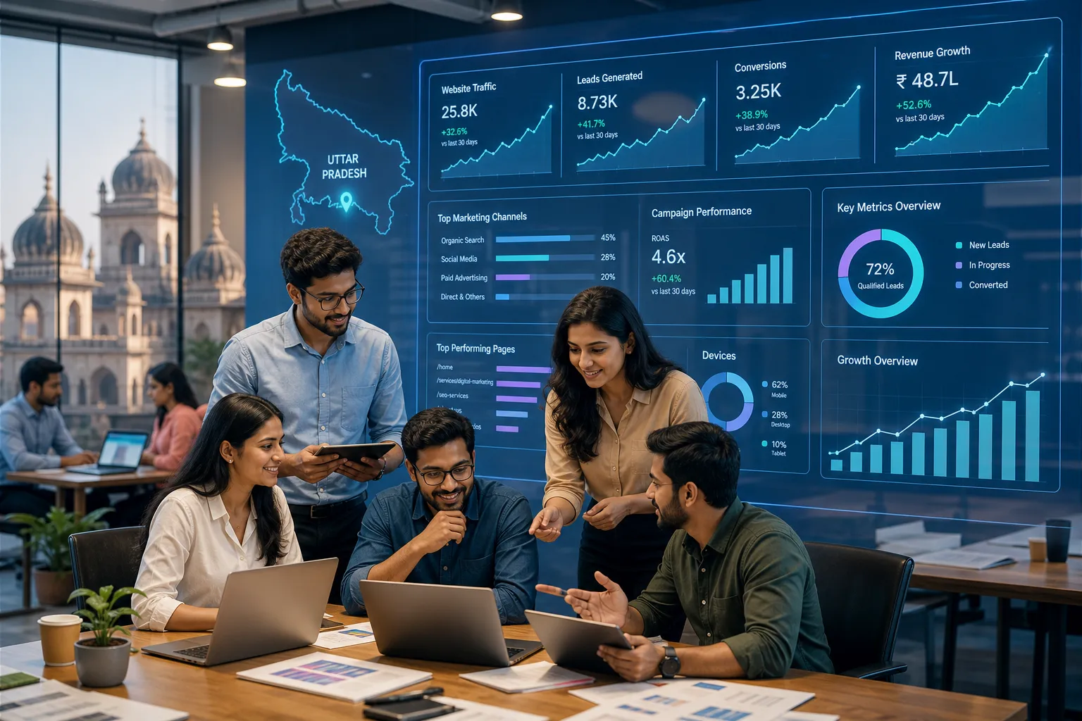 Best digital marketing agencies for startups and SMEs in Uttar Pradesh: local firms that deliver measurable growth