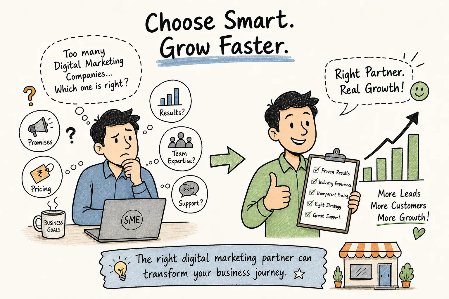 How to choose Indian digital marketing companies for small and medium businesses
