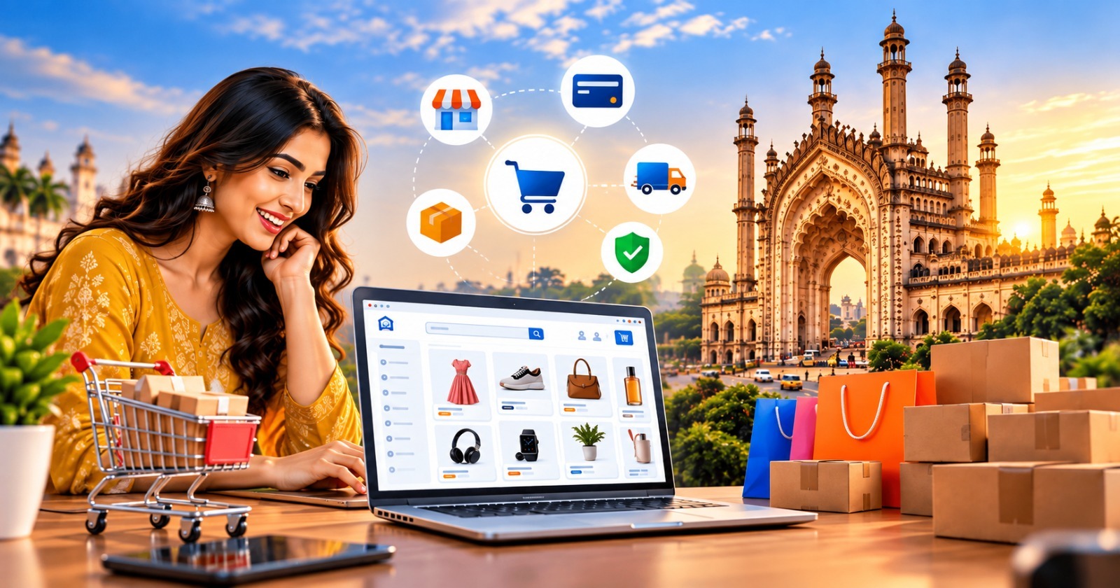 Ecommerce Website Development in Lucknow: Turn Visitors into Buyers